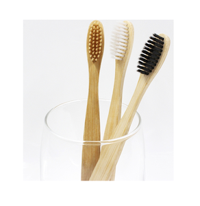 Brosse à dents en bambou organique/brosse à dents amicale - Product Image 1