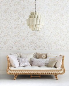 Modern Rattan Accent <b>Chair</b> Luxury Home Decor - Product Image 3