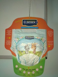 Elbebek-pañal desechable de alta absorción para bebé, producto en oferta, precio de fábrica, barato, 2017 - Product Image 2