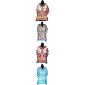 Caftán corto de playa, suministro estándar de alta calidad, gran oferta, venta al por mayor - Product Image 1