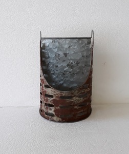 Porte-serviettes galvanisé Porte-serviettes rond Porte-serviettes mural en fer - Product Image 1