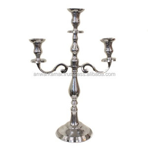 Soporte de vela de latón martillado de la mejor calidad, más vendido para el hogar y la boda, para decoración navideña y como soporte de Pilar - Product Image 1