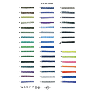 Cordon tressé en polyester 100% de haute qualité certifié Oeko-Tex fabriqué au japon pour les chaussures de vêtement Textile à la maison et sacs conservés en stock - Product Image 2