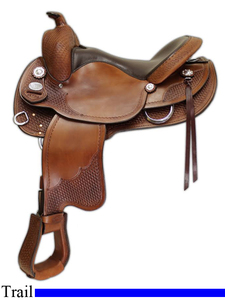 Nouvelle selle de cheval tout usage de style western, modèle AIWS-0987, disponible dans toutes les couleurs - Product Image 2