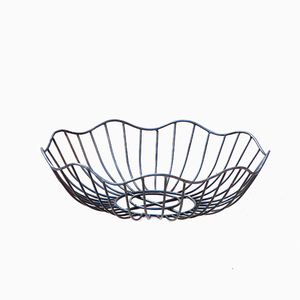 Wrought Iron Fruit <b>Basket</b>, Kitchen Utensil <b>Basket</b>, Countertop <b>Basket</b>, Farmhouse <b>Basket</b>, <b>Storage</b> <b>Basket</b>, Multi-Purpose <b>Basket</b> - Product Image 1