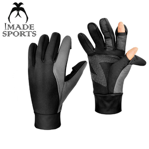 Guantes de pesca de neopreno con logotipo personalizado - Product Image 2