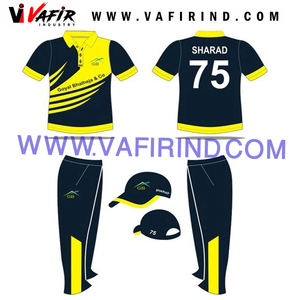 Sublimación personalizada Cricket Jersey Uniforme Conjunto de camisa y pantalones - Product Image 1