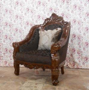 <b>Wooden</b> Furniture Teak Classic Carved <b>Chair</b> - Product Image 4
