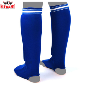 Protector de piernas para entrenamiento de Karate, espinillera azul para entrenamiento de Karate - Product Image 2