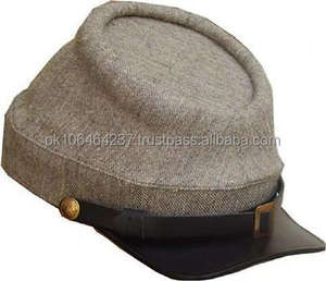 Venta al por mayor de uniforme de reproducción personalizado requisito Logo moda Jean 100% lana kepis sombreros - Product Image 6