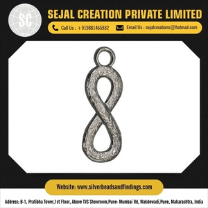 Vente en gros de breloques en argent sterling avec un look fascinant à vendre - Product Image 6