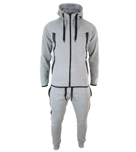 Survêtements d'hiver légers et respirants pour hommes 100% Polestar, ensembles de jogging personnalisés avec capuche et poches latérales - Product Image 1