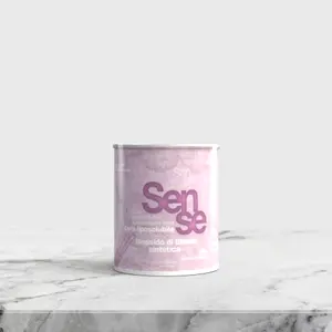 Depilatory Wax Jar DIOXIDE TITANIUM - body care 800ml Synthetic can waxes - Made in Italy - SENSE