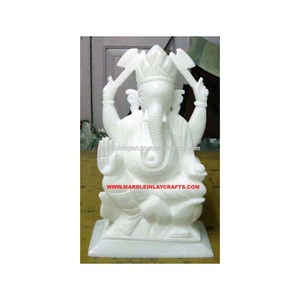 รูปปั้นพระพิฆเนศหินอ่อน - Product Image 1