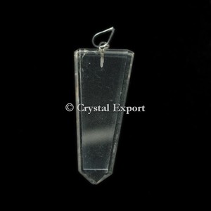 จี้คริสตัลควอตซ์ทรงดินสอแบน - Product Image 1