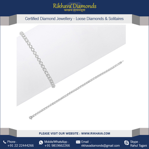 Real Diamond Charm <b>Bracelet</b> Elegant Diamond <b>Bracelets</b> & <b>Bangles</b> - Product Image 4