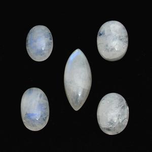 Bleu Feu Arc-En-Ciel Pierre De Lune Toute Forme Pierres Précieuses À Facettes - Product Image 3