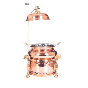 Plato de frotamiento chapado en oro para restaurante de Hotel, aniversario de boda, fiestas de cumpleaños y otras fiestas, artículo decorativo de catering - Product Image 5