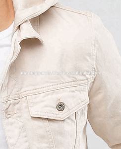 แจ็กเก็ตผ้ายีนส์สั่งตัด,เสื้อแจ็กเก็ตยีนส์สำหรับผู้ชายฤดูหนาวโค้ชว่างเปล่าดีไซน์ใหม่ - Product Image 1