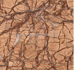 Losas y Azulejos de Piedra Natural Pulida de Mármol Marrón Siena para Pisos, Paredes, Encimeras y Decoración de Interiores - Product Image 1