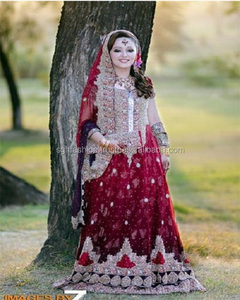 Boda nupcial Chudidar Vestido Elegante Diseño de ropa paquistaní - Product Image 1
