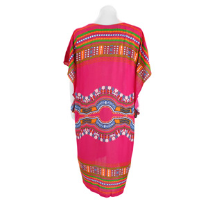 Robe de plage pour femmes, nouveau vêtement africain Dashiki, Kaftan en rayonne, robe de plage - Product Image 2
