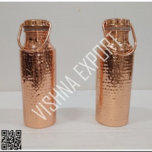 Copper Water Bottle - Product Image 1
