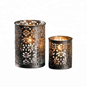 El mejor portavelas de Metal para decoración del hogar para decoración de lujo Compre al exportador líder en la India - Product Image 1