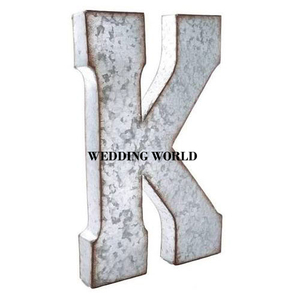 Alfabetos galvanizados elegantes clásicos hechos a mano Diseño vintage Pedido mínimo al por mayor personalizado 100PCs - Product Image 5