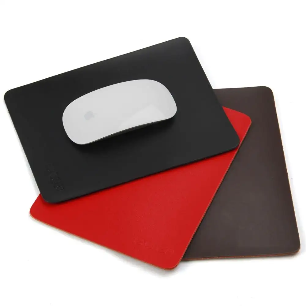 Stylish Leather Mouse Pad Cowhide Leather Mouse Pad Upscale New Style
