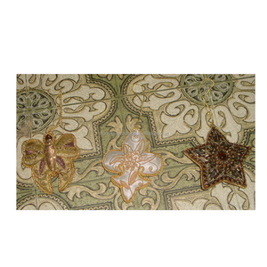 Hand Embroidered Christmas Ornament - Product Image 1