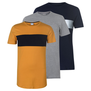 T-shirt d'été 100% coton de haute qualité pour hommes surdimensionné avec motif imprimé en stock-Option - Product Image 1