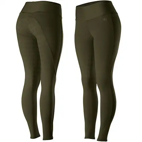 Women's Full Seat Riding Tight Breeches- Forest Green Color Horse Riding Breeches From India