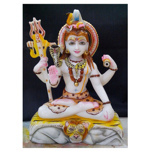 Estatua de Shiv Ji de mármol, estatua bonita - Product Image 1