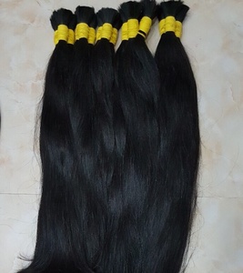 Ietnamese-Cabello 100% humano a granel, cabello fino con color natural - Product Image 2