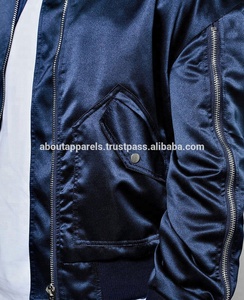 Veste de bombardier en Satin, soie et Polyester, produit certifié 100%, haut de gamme, pas cher - Product Image 2