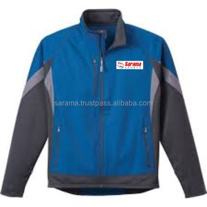 Dernières vestes souples imperméables au vent en polyester confortables avec logo personnalisé - Product Image 2