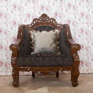 <b>Wooden</b> Furniture Teak Classic Carved <b>Chair</b> - Product Image 3