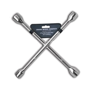 Chrome Carbon Steel Powder Coated <b>Lug</b> <b>Wrenches</b> High Quality Tool for Tightening Fasteners - Product Image 1