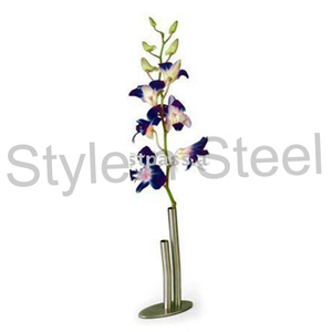 Vase à fleurs en acier inoxydable vase à fleurs de mariage pour galerie vase à fleurs décor à la maison au prix de gros - Product Image 2
