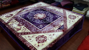 ผ้าห่มขนแกะสีพื้นแบบเกาหลีผ้าห่มขนมิงค์นุ่มพิเศษ1ชั้นและ2ชั้นในขนาด220x240ซม. โพลีเอสเตอร์100% โดยผู้ช่วยให้รอด - Product Image 5