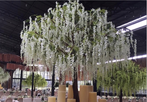 ST-WS04 Chất Lượng Cao <span class=keywords><strong>12ft</strong></span> Nhân Tạo Blossom Cây Trong Đám Cưới Trang Trí Bán Buôn Trung Quốc Nhân Tạo Wisteria Cây Hoa - Product Image 5
