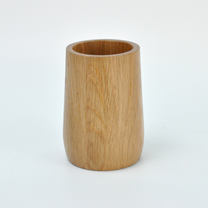 Vaso de diseño cilíndrico polivinílico con base de acero inoxidable - Product Image 3