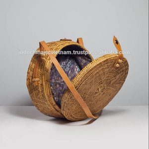 ฤดูร้อนราคาถูกหาดฟางกระเป๋า/ล็อควงกลมหวายกระเป๋า - Product Image 4