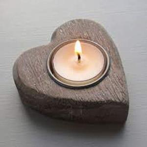 En Forme De coeur Bougeoirs De Lumière De Thé - Product Image 1