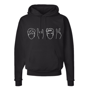 Sudadera con capucha The Ultimate Black Pullover hecha con algodón polar ultrasuave de primera calidad para una comodidad superior - Product Image 1