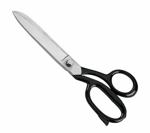 color Handle Tailor Stainless Steel Sewing Shears Scissors Black