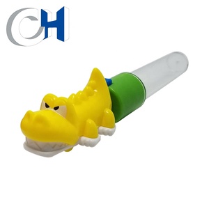 Factory Price Creative Colored Plastic PP animal Crocodile candy toy - Product Image 4