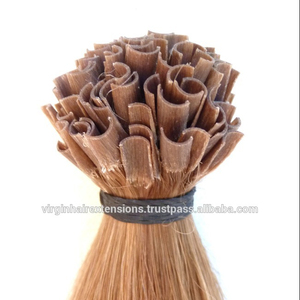 Grado superior 1GM por hebra Punta en U Extensiones de cabello Remy de queratina preadheridas Onda recta sedosa Todos los colores Cabello humano adecuado - Product Image 3