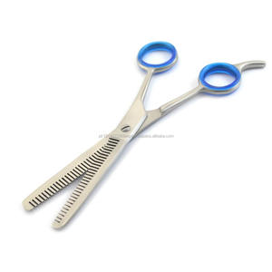 Tijeras profesionales de barbero, tijeras de corte de cabello con revestimiento de acero inoxidable para salón de peluquería - Product Image 2